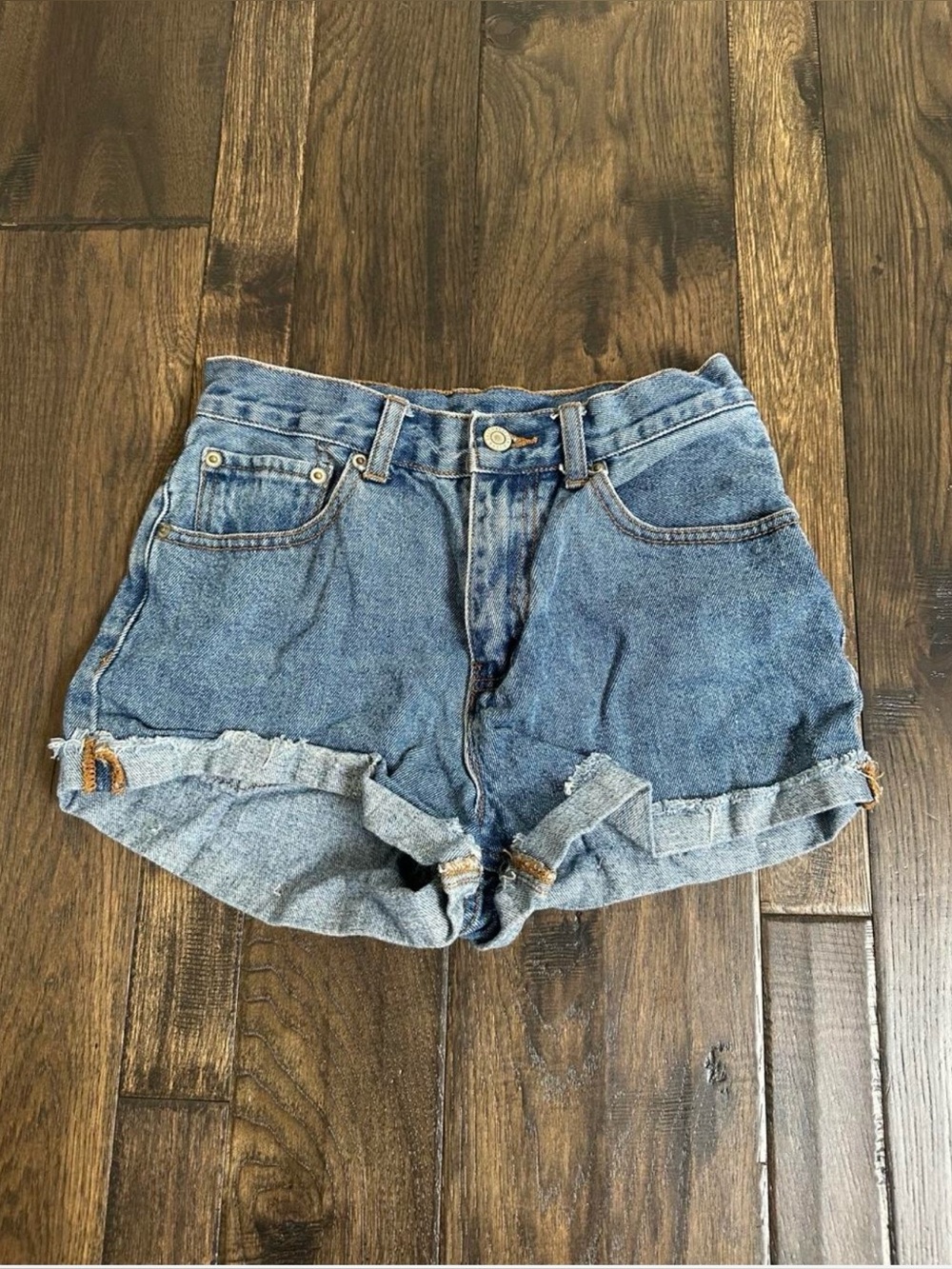 Brandy Melville High-Waisted Denim Shorts
